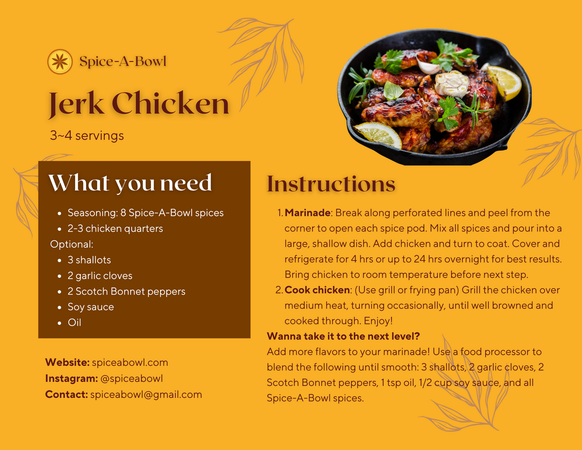 Jamaican Jerk Chicken